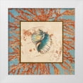thumbnail image 1 of Loreth, Lanie 26x26 White Modern Wood Framed Museum Art Print Titled - Coral Medley Shell I, 1 of 4