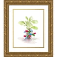 thumbnail image 1 of Loreth, Lanie 26x32 Gold Ornate Wood Framed with Double Matting Museum Art Print Titled - Fiddle Fig Tree I, 1 of 4
