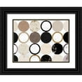 thumbnail image 1 of Loreth, Lanie 32x25 Black Ornate Wood Framed with Double Matting Museum Art Print Titled - Cirque du Brun Neutral, 1 of 4