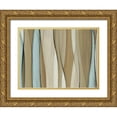 thumbnail image 1 of Loreth, Lanie 32x25 Gold Ornate Wood Framed with Double Matting Museum Art Print Titled - Neutral Coalescence (canvas/poly), 1 of 4