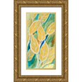 thumbnail image 1 of Loreth, Lanie 9x14 Gold Ornate Wood Framed with Double Matting Museum Art Print Titled - Swaying Leaves I, 1 of 4
