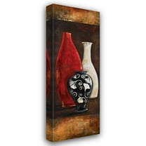 Loretta Linza 11x24 Gallery Wrapped Canvas Wall Art Titled - Eastern Bazaar I