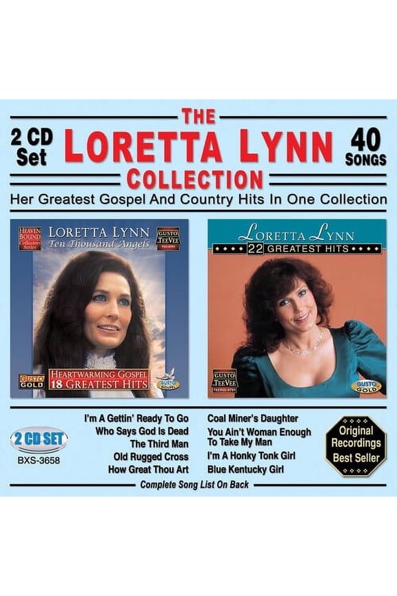Loretta Lynn - 2 CD: 40 Best of Must Have Hits - Music & Performance - CD