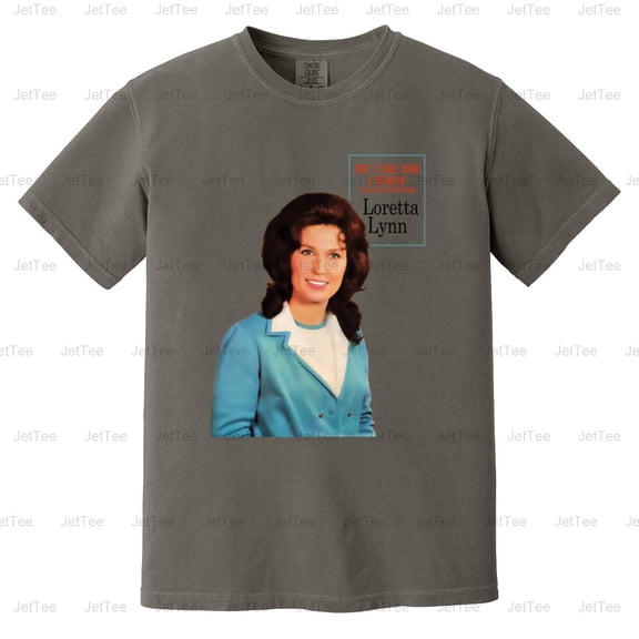 Loretta Lynn Don't Come Home Drinkin' Vintage Retro Country Music Comfort Color T-Shirt Unisex, up to 4XL