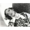 thumbnail image 1 of Loretta Young Black and White Pose Side Way Photo Print (8 x 10), 1 of 1