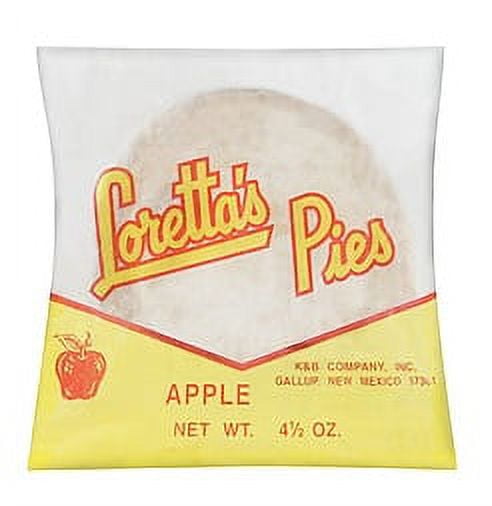 Loretta's Small Apple Pie is a 4 ounce baked single serving sized apple made fresh locally by K & B Company, Inc.