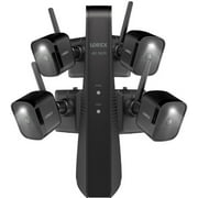 Lorex 4K NVR System with Four (4) Battery-Operated Cameras (Black)