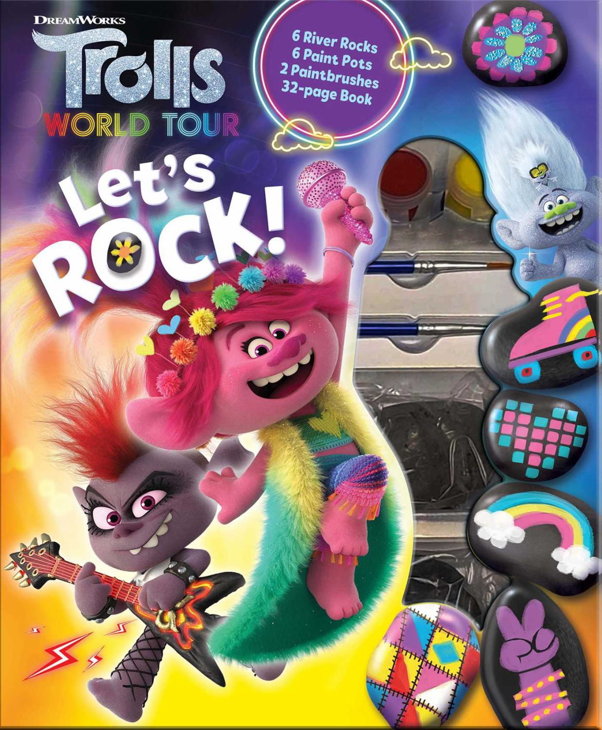 DreamWorks Trolls World Tour: Let's Rock! (Hardcover)