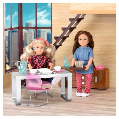 Lori Furniture - Modern Dining Set