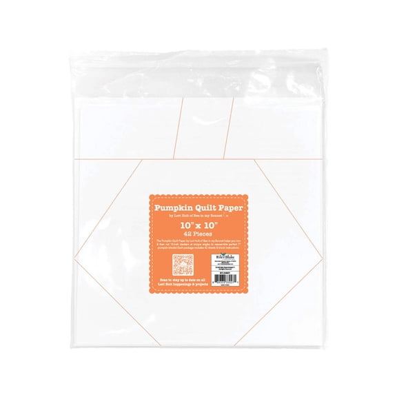 Lori Holt Pumpkin 10in Quilt Paper