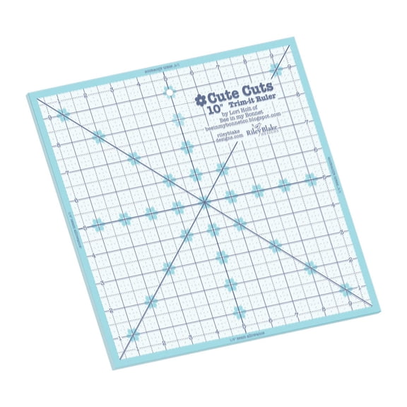 Lori Holt Cute Cuts Trim-it Ruler 10in x 10in