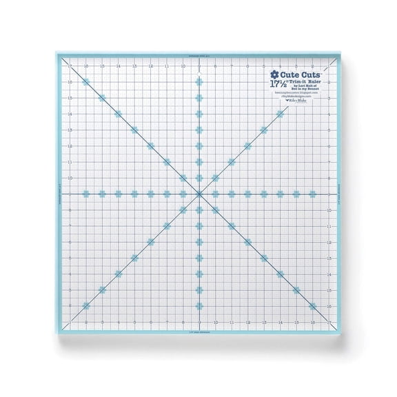 Lori Holt Cute Cuts Trim-it Ruler 17 1/2" x 17 1/2"