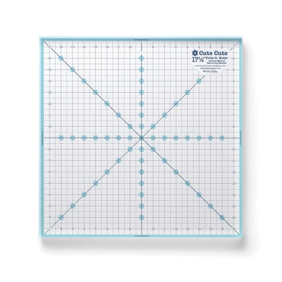 Lori Holt Cute Cuts Trim-it Ruler 17 1/2" x 17 1/2"