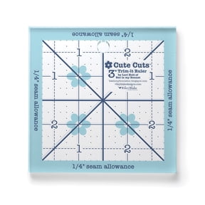 Lori Holt Cute Cuts Trim-it Ruler 3in x 3in