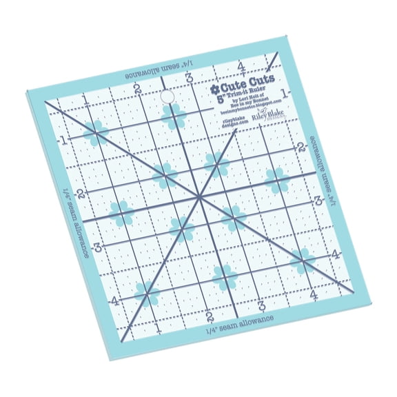 Lori Holt Cute Cuts Trim-it Ruler 5in x 5in