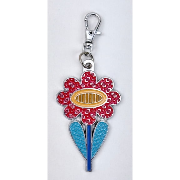 Lori Holt Enamel Happy Charm Flower