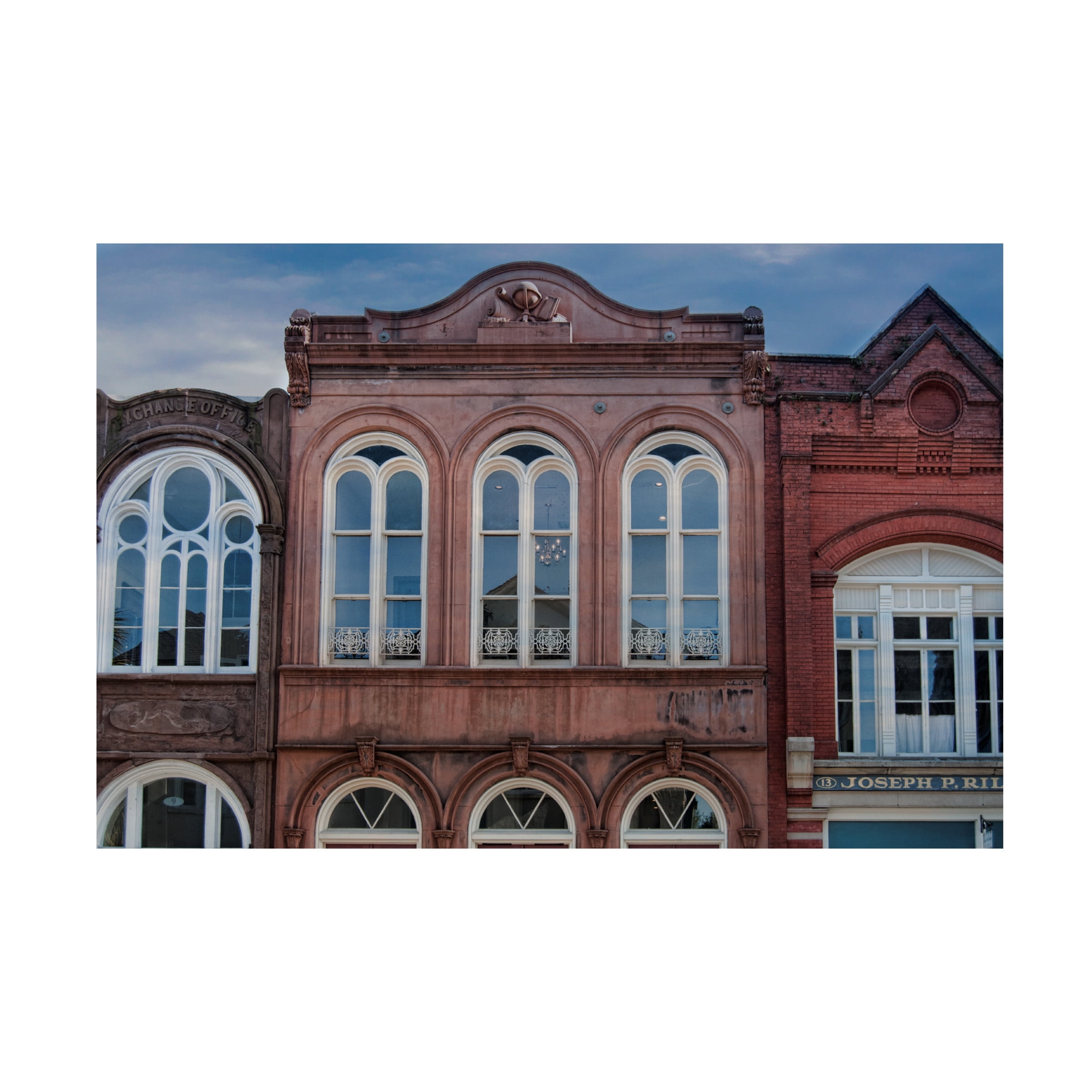 Lori Hutchison 'Downtown Charleston' Canvas Art