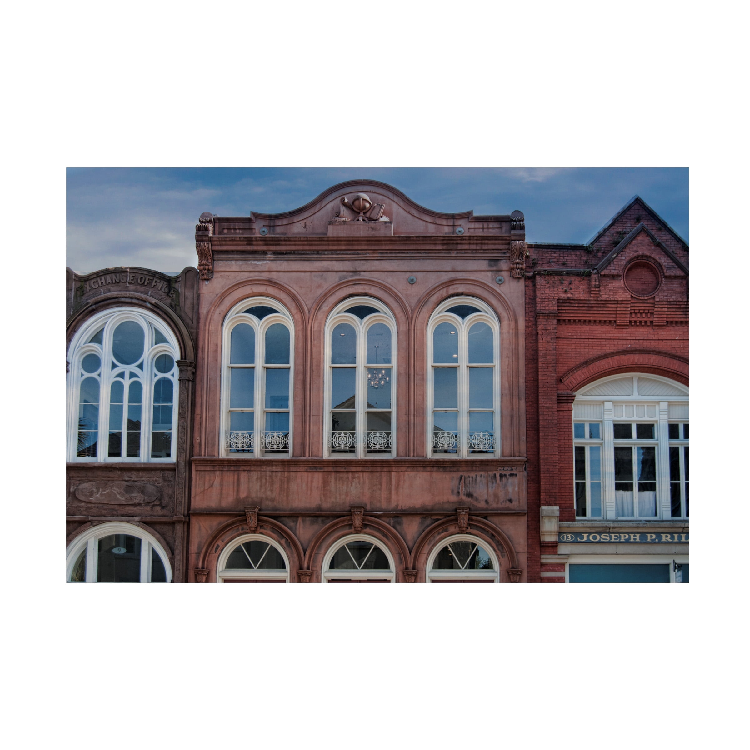 Lori Hutchison 'Downtown Charleston' Canvas Art