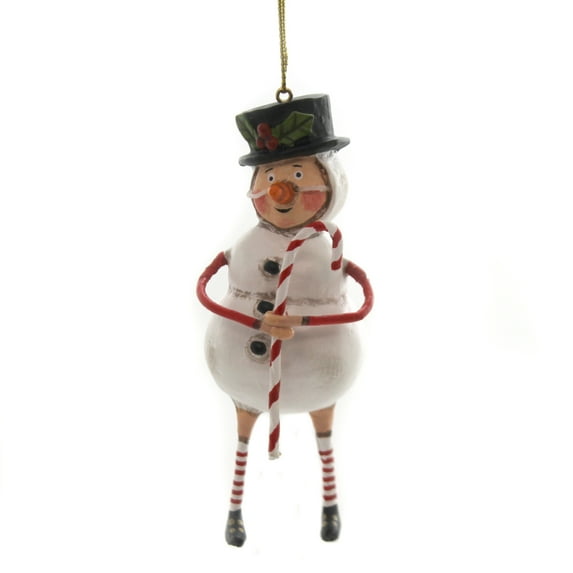 Lori Mitchell Chilly Willy Ornament Polyresin Snowman Christmas 11151