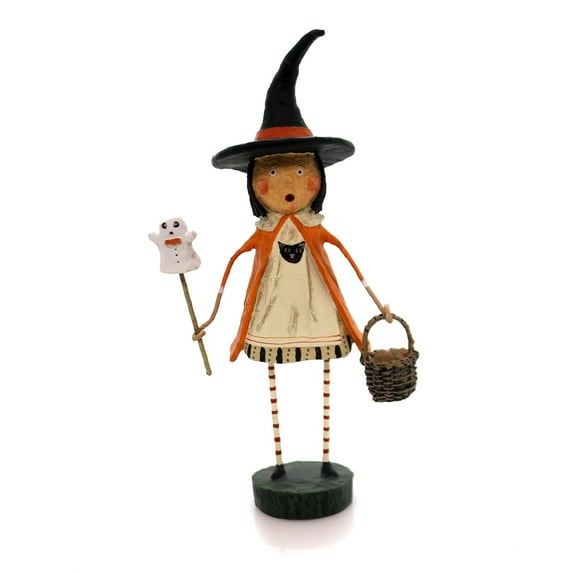 Lori Mitchell Enchanted Eliza Polyresin Witch Ghost Halloween 20692