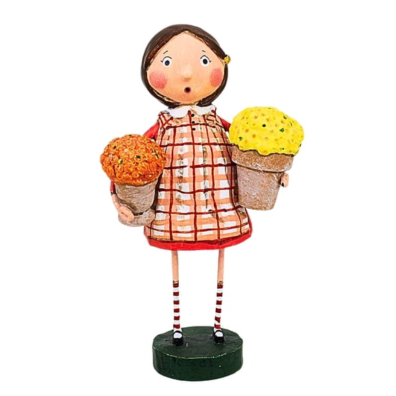 Lori Mitchell 6.50In Mumsey, Polyresin, Figurine Fall Thanksgiving 14473.