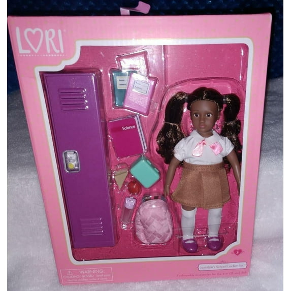 Lori by Our Generation Jessalyn 6" Doll School Locker Set New
