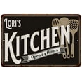 thumbnail image 1 of Lori's Kitchen Sign Metal Wall Decor Dift 8x12 108120019081, 1 of 1
