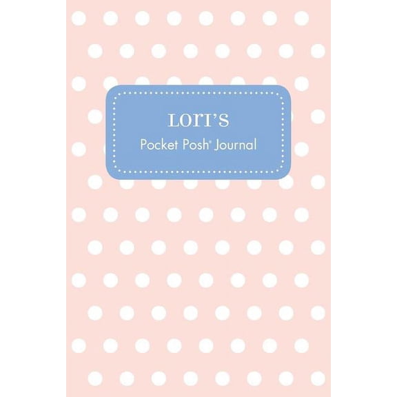Lori's Pocket Posh Journal, Polka Dot, (Paperback)