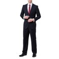 thumbnail image 1 of Loriano Lucciani Men's LCN18 Slim Fit Suit - Navy Check - 48L, 1 of 5
