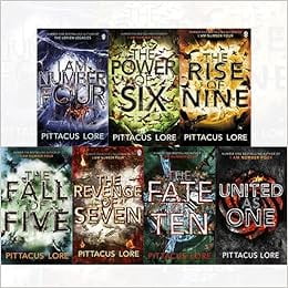 Pre-Owned Lorien Legacies Series 7 Books Collection Set By Pittacus Lore I Am Number [NEW]