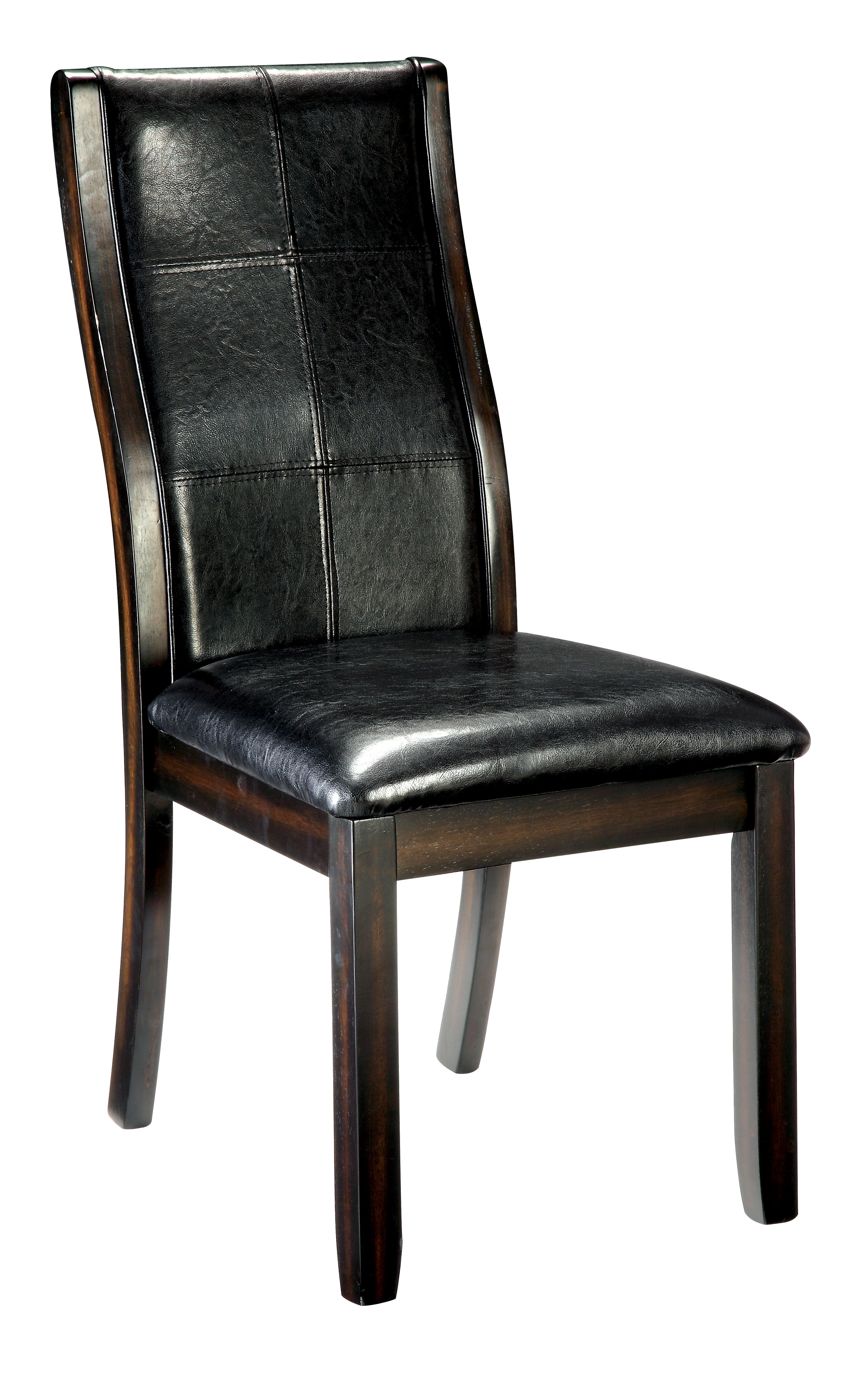 Lorin Contemporary Dining Chairs, Espresso, Set of 2
