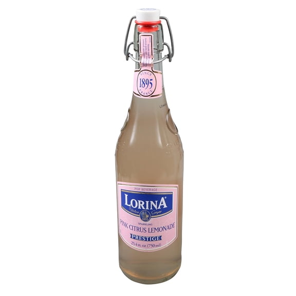 Lorina - Sparkling Pink Lemonade Beverage - 25.4 Fo, Case of 12