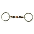thumbnail image 1 of Lorina Sweet Iron Roller Link Loose Ring Snaffle, 1 of 2