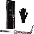thumbnail image 1 of Lorion Pink Lace Clipless Curling Iron, 1", 1 of 2