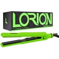 thumbnail image 1 of Lorion Pure Ceramic Ultra Smooth Plates 1" Ceramic Flat Iron Hair Straightener Green, 1 of 1