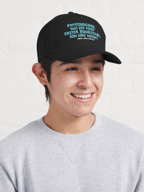 Loriot Pappa Ante Portas Baseball Cap, First Retirement Quote Graphic Design, Classic Hat