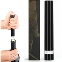 Loritia Aeropop Wine Opener, Loritia Wine Opener, Aeropop 𝐖ine 𝐎pener, Travel Portable Pocket Air Pressure Pump 𝐖ine Bottle 𝐎pener For Home, Restaurant, Party (Silver)