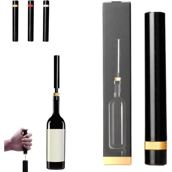 Loritia Wine Opener, AeroPop Wine Opener, Travel Portable Pocket Air Pressure Pump Wine Bottle Opener, Travel Porta for Home, Restaurant, Party