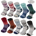 thumbnail image 1 of Loritta 10 Pairs Warm Wool Socks for Women Thick Knit Thermal Boot Crew Winter Warm Socks Size 6-10, 1 of 6