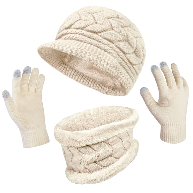 5 Piece Winter Accessory Set SATINIOR 5-Pc Winter Set For  display picture 3