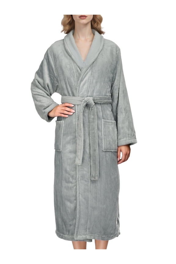 Robes for Women Soft Plush Bathrobe Womens Fleece Fuzzy Robes Ladies Bathrobes for Winter