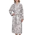 thumbnail image 1 of Loritta Robes for Women Soft Plush Bathrobe Womens Fleece Fuzzy Robes Ladies Bathrobes for Winter, 1 of 6