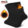thumbnail image 1 of Loritta Thermal Socks for Men, Thick Warm Winter Heated Socks Mens Womens for Cold Weather, 4 Pairs, 1 of 6