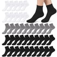thumbnail image 1 of Loritta Women Ankle Socks 20 Pairs, Colorful Breathable Daily Casual Socks for Women, Size 9-11, 1 of 8