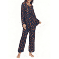 thumbnail image 1 of Loritta Womens Pajama Sets 2 Piece Loungewear Long Sleeve Shirts and Pants Pjs Sleepwear with Pockets, 1 of 6