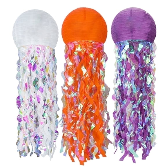 3 Pack Halloween Hanging Paper Lanterns for Party Decorations Birthday Theme Party Supplies