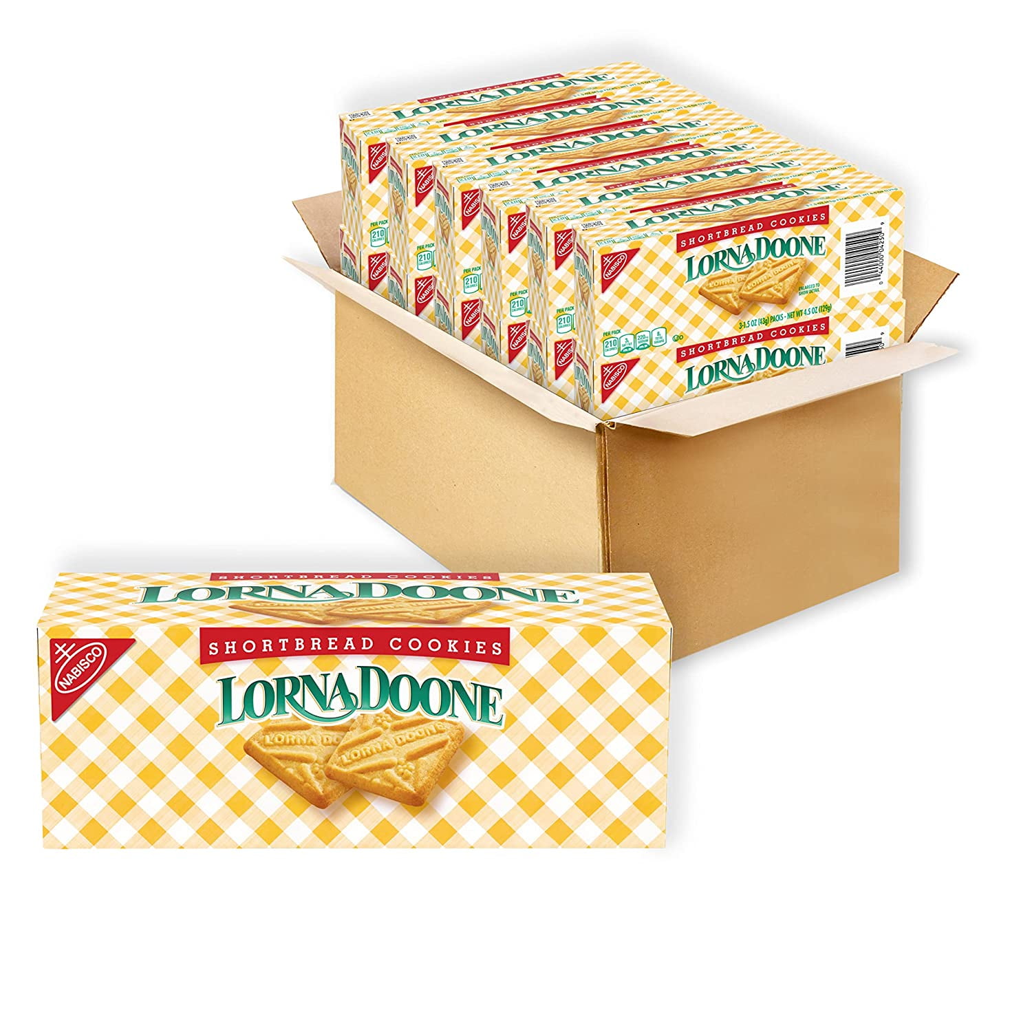 Lorna Doone Shortbread Cookies, 12 4.5 oz Boxes