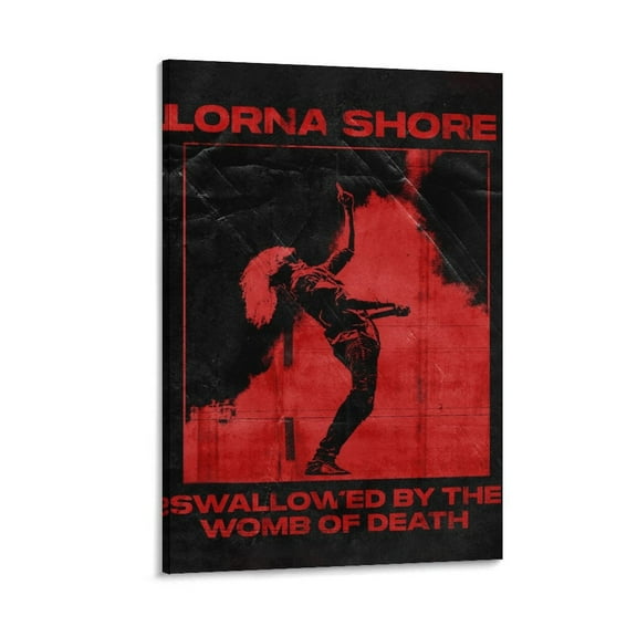 Lorna Shore Metallic Art Poster Canvas Wall Art Prints Poster Gifts Photo Picture Painting Posters Room Decor Home Decorative 12x18inch(30x45cm)