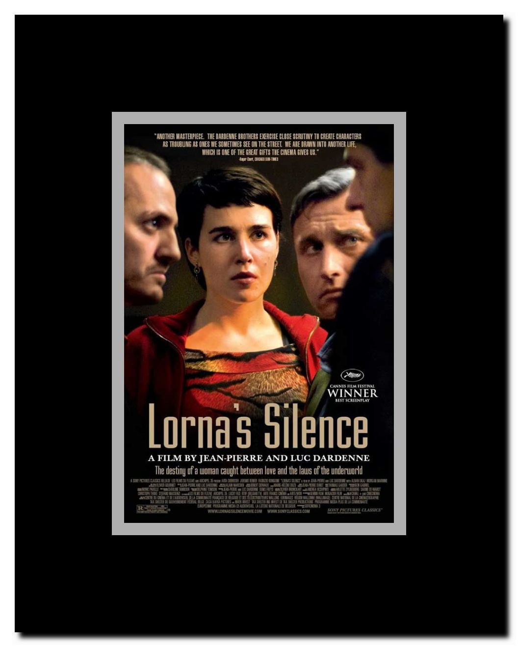 Lorna's Silence Framed Movie Poster