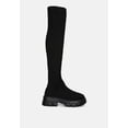 thumbnail image 1 of Loro Stretch Knit Knee High Boots, 1 of 9